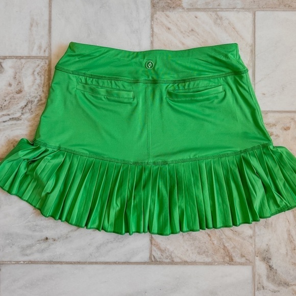 EUC | JoFit Knife Pleat Skort 14.5” | Vivid Green | Size:XS 🎾⛳️ - Picture 10 of 16